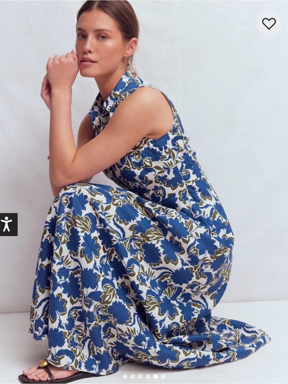 Boden Erma Sleeveless Maxi Dress - Picture 2 of 4